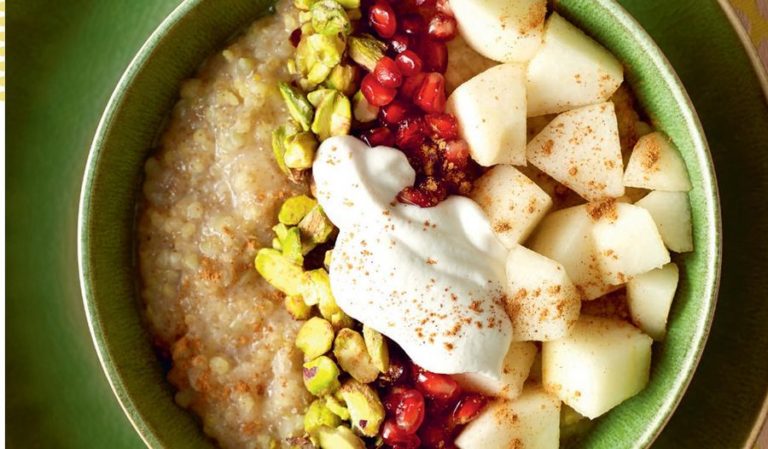 Ancient Grains Porridge with Pear