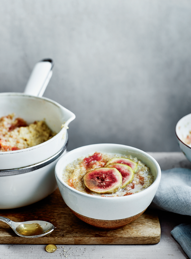 Fig and Cinnamon Quinoa Porridge