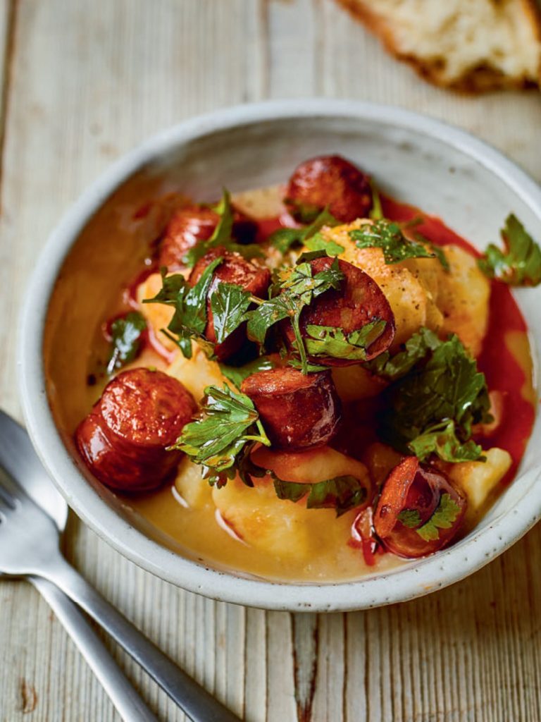 Potato and Chorizo Stew (Patatas a la Riojana)