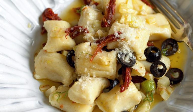 otato Gnocchi with Fennel and Sun-dried Tomato Butter