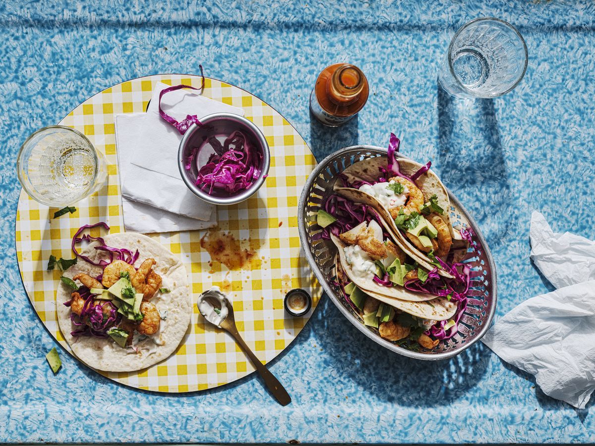 Chris Bavin’s Prawn Tacos