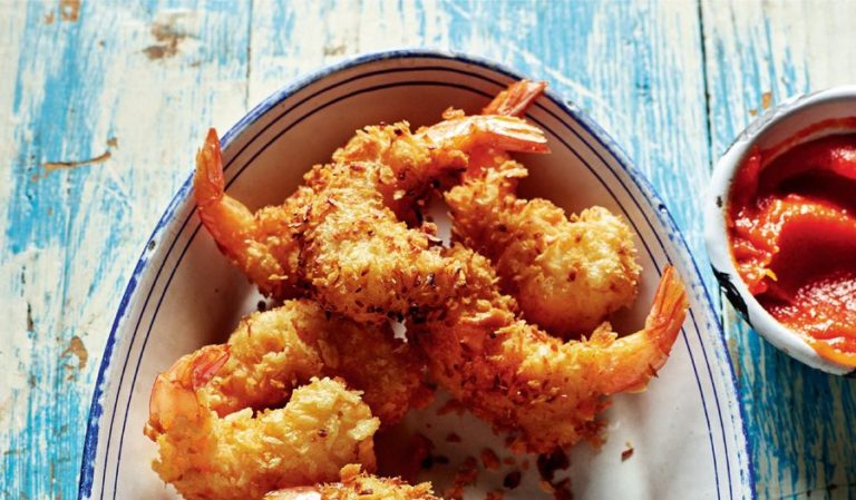Rick Stein's Deep-fried Coconut Prawns