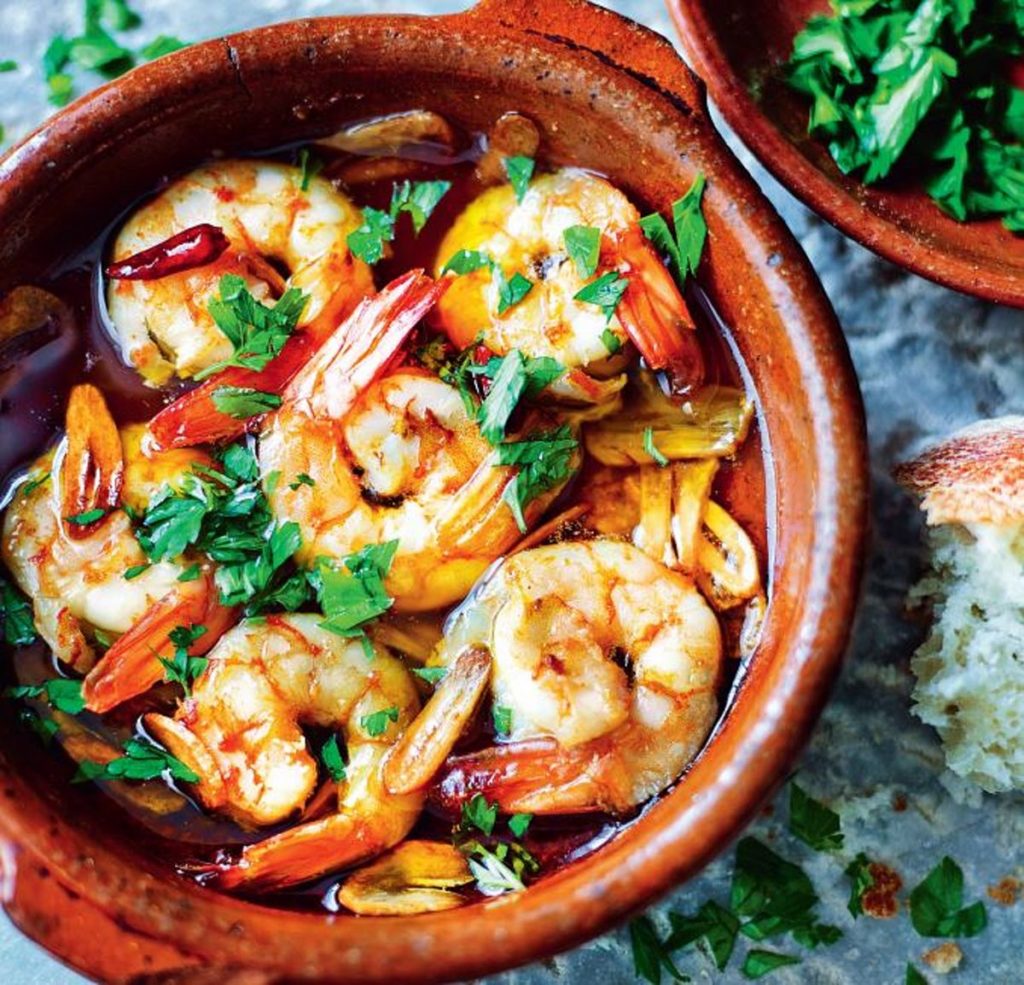 Prawns with Garlic (Gambas Al Ajillo)