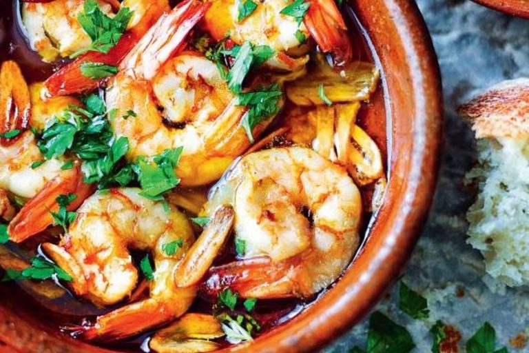 Prawns with Garlic (Gambas Al Ajillo) from Omar Allibhoy's Tapas Revolution