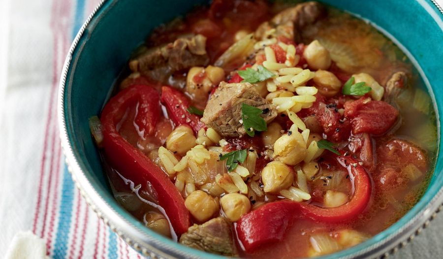 Moroccan Harira-inspired Soup | Easy Pressure Cooker Recipe