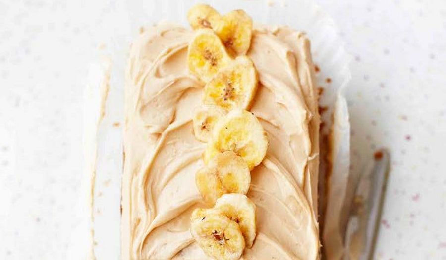 Primrose Bakery Banoffee Loaf with Salted Caramel Buttercream