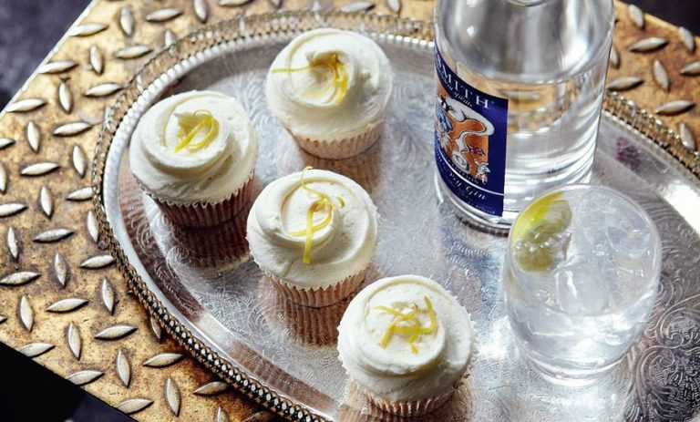 Gin and Tonic Cupcakes