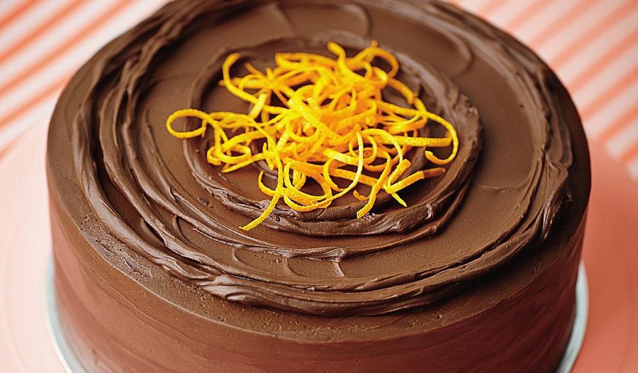 'Jaffa Cake' Cake