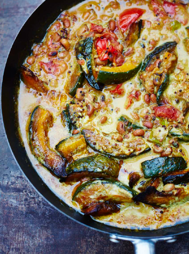 Pumpkin, Black-eyed Bean and Coconut Curry