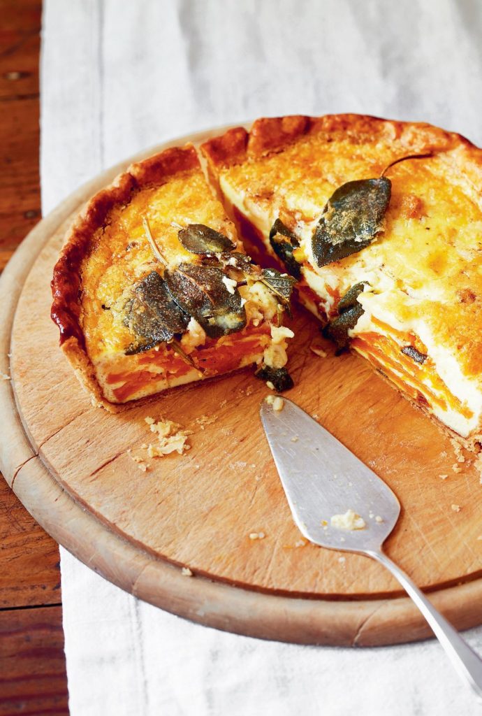 Squash, Brown Butter and Sage Quiche