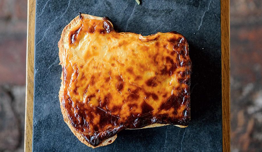 Caerphilly and Cider Welsh Rarebit from The Ethicurean Cookbook