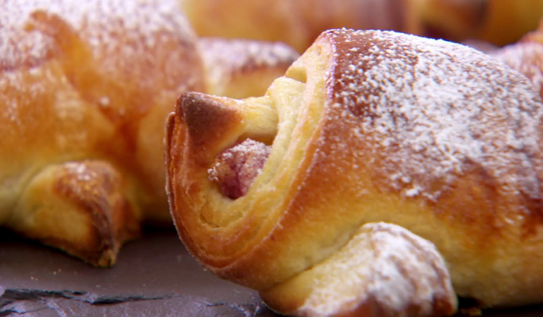 Nancy Birtwhistle's Raspberry and Almond Croissants