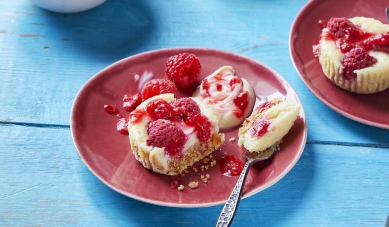Chris Bavin's Raspberry Cupcake Cheesecakes Recipe