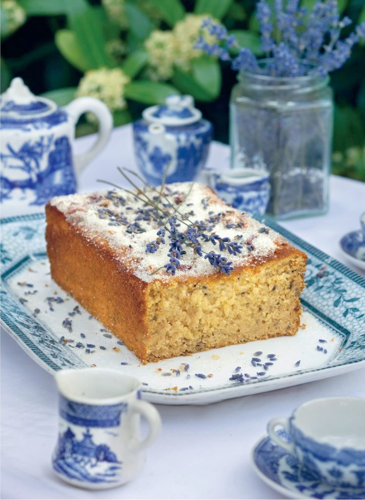Lemon and Lavender Drizzle Cake