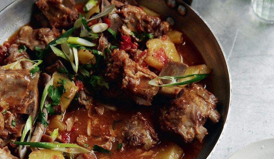 Sweet and Sour Ribs with Pineapple Sauce
