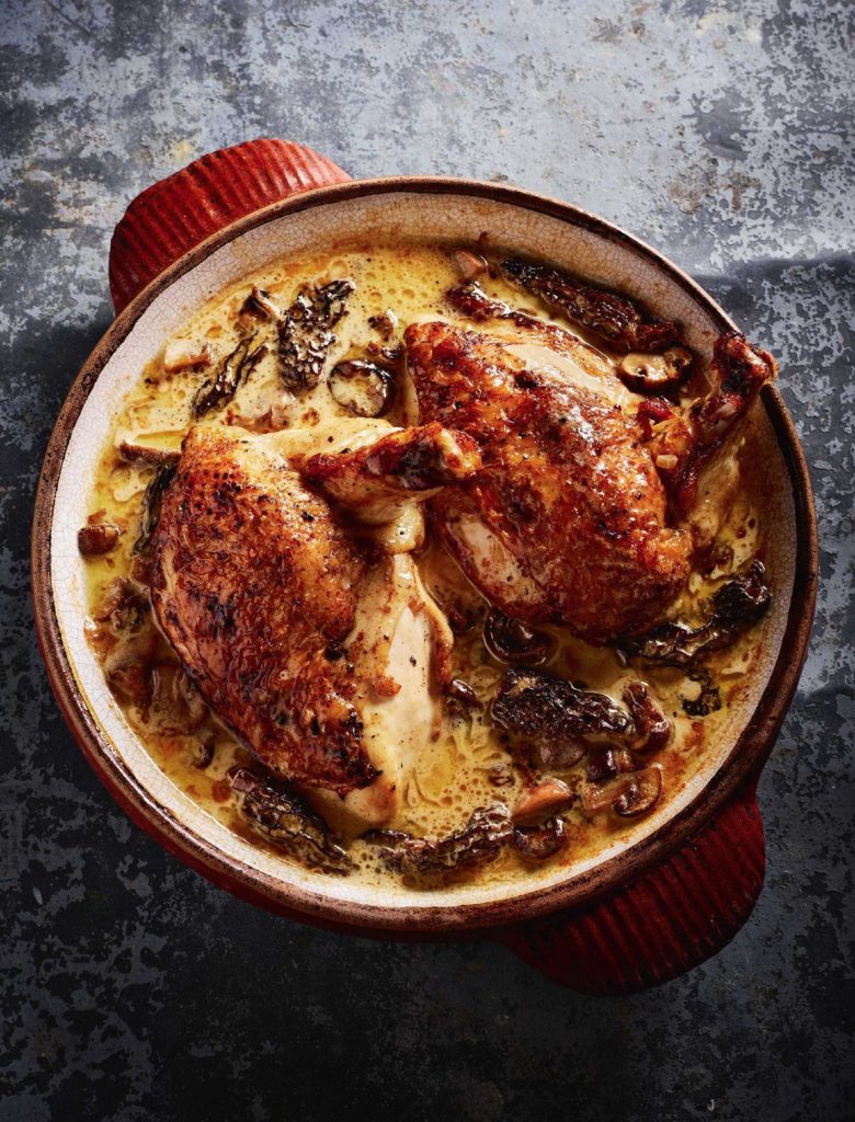 Rick Stein’s Chicken Fricassée with Morels