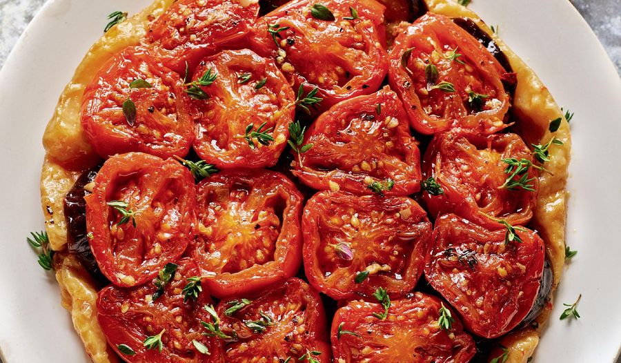 Rick Stein's Tomato & Aubergine Tarte Tatin | BBC Secret France