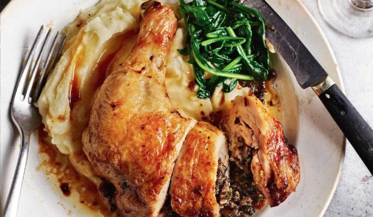 Rick Stein Comté Stuffed Chicken Leg | Secret France BBC2