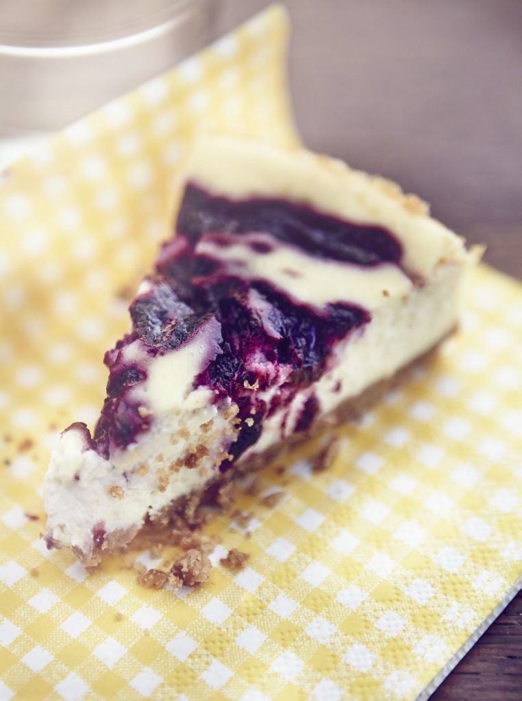 Blackberry Ricotta Cheesecake