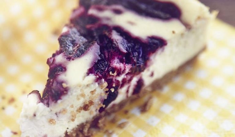 Ruby Tandoh Blackberry Ricotta Cheesecake Recipe | Easy Dessert