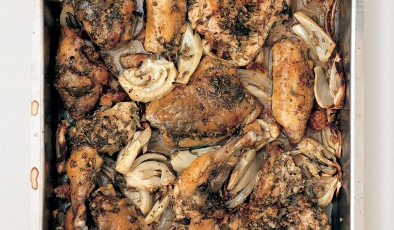 Guinea Fowl with Fennel