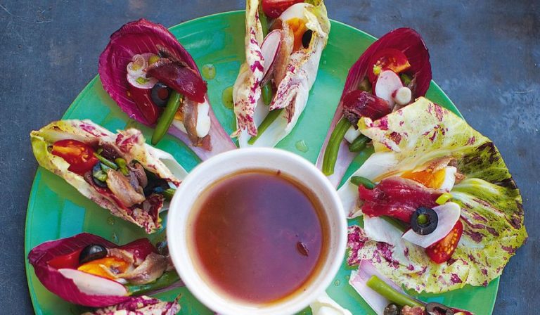 Rouleaux de salade Niçoise - Salad Niçoise Wraps