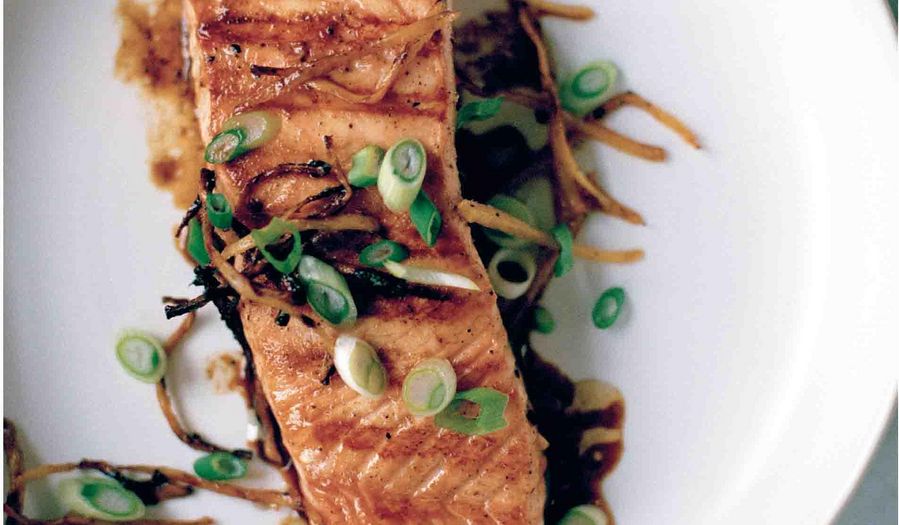 Chargrilled Salmon with Ginger