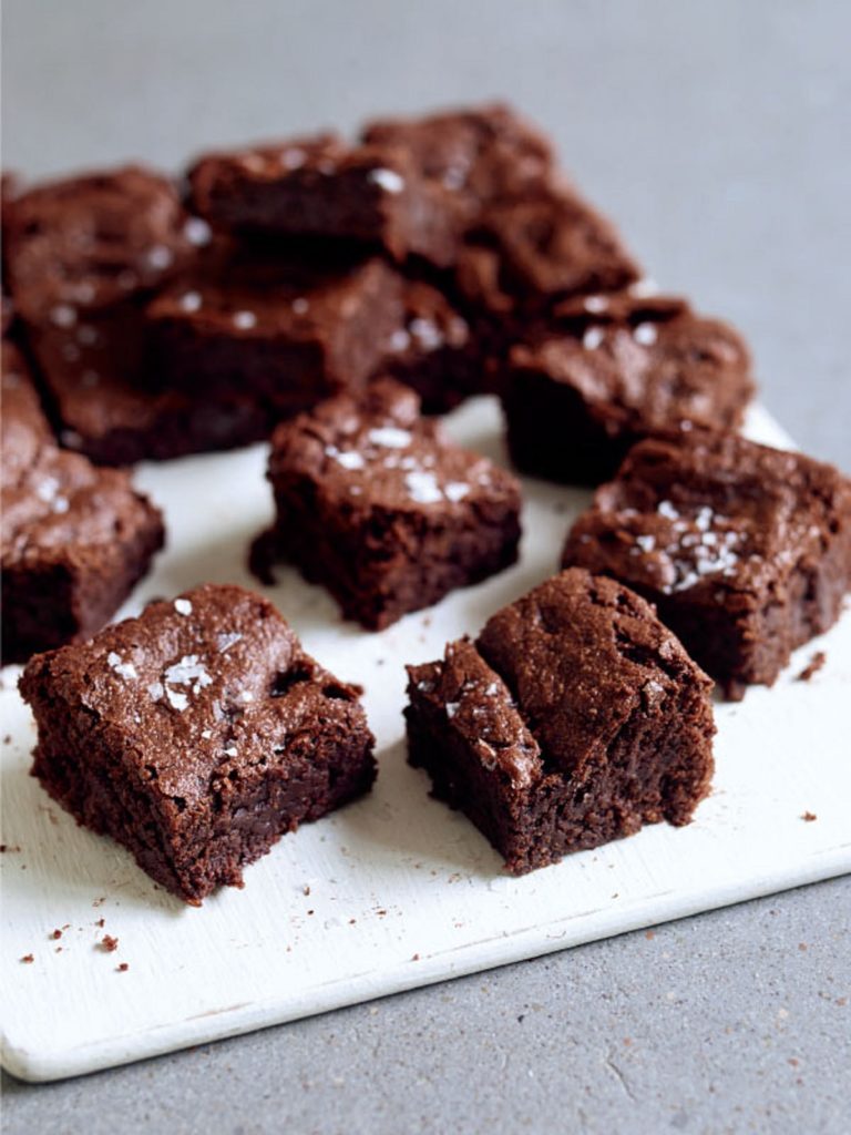 Salted Chocolate Fudge Brownies