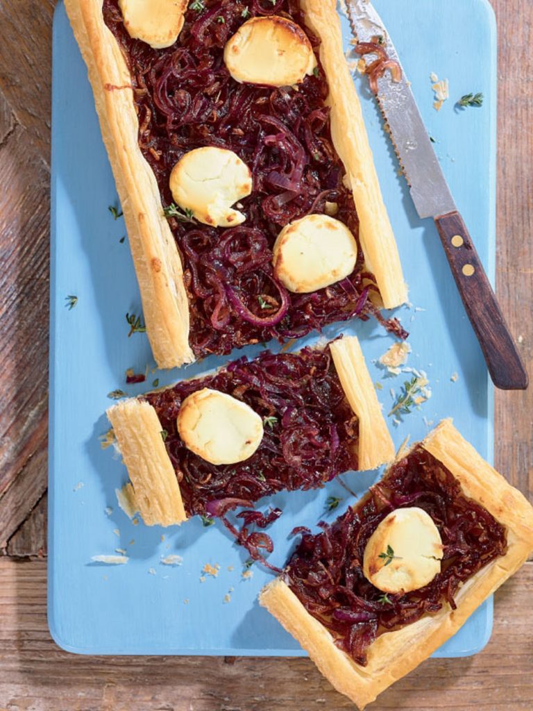 Caramelised Onion and Goat’s Cheese Tart