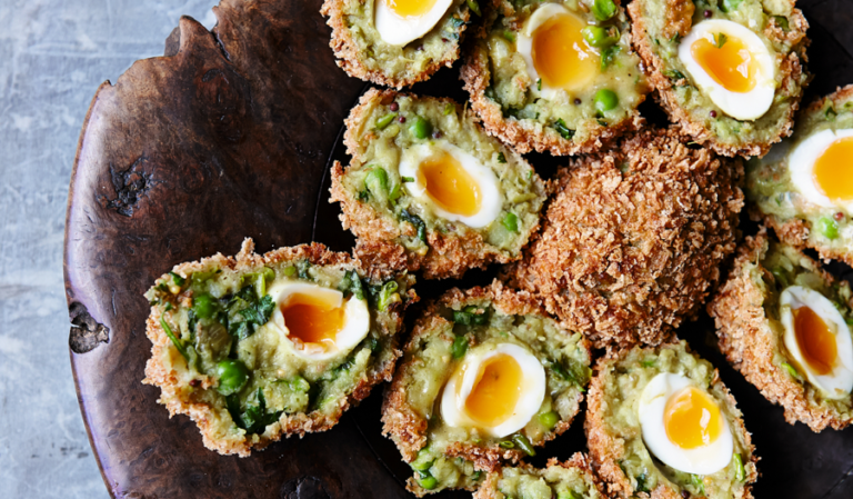 Aloo Tikki Scotch Eggs