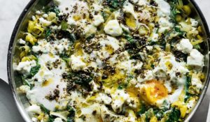 Yotam Ottolenghi Braised Eggs & Za’atar Recipe | SIMPLE Sunday Brunch