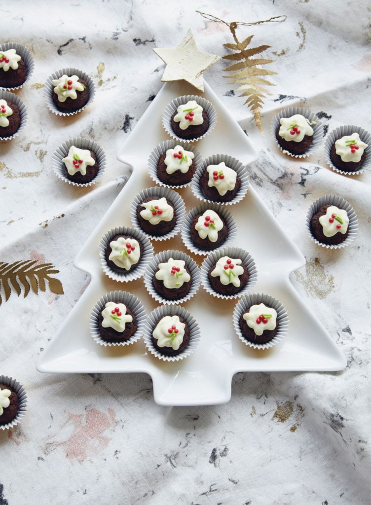 Christmas Pud Petit Fours