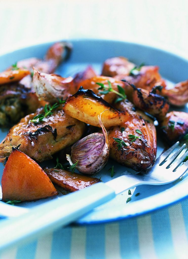 Slow-Roasted Garlic and Lemon Chicken