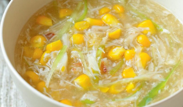Crab and Sweetcorn Soup
