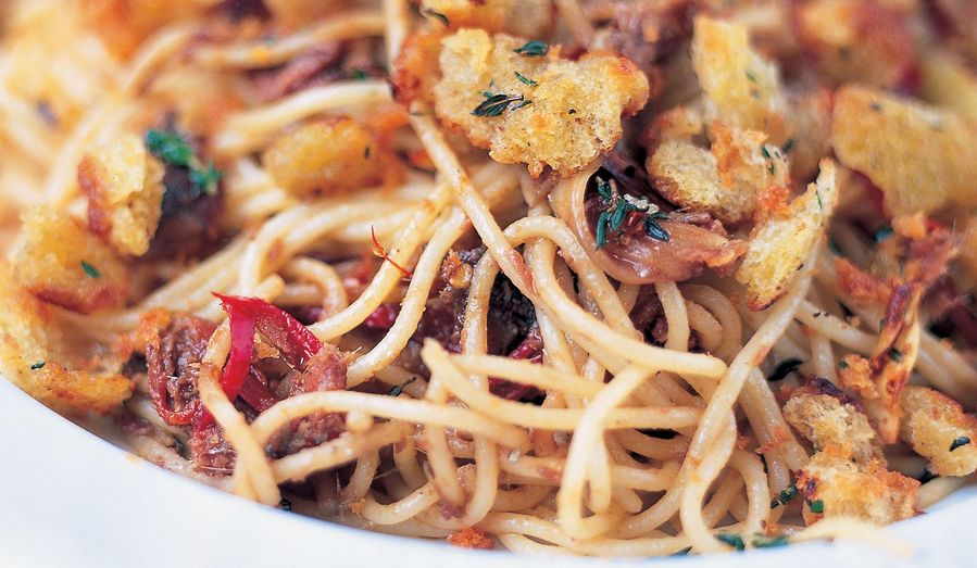 Jamie Oliver's Spaghetti with Anchovies