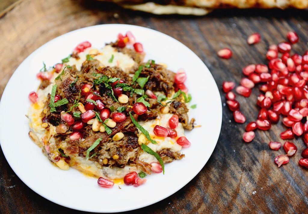 Spiced Lamb, Aubergine and Mint