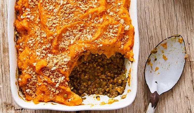 Spiced Sweet Potato Shepherd's Pie | Vegan Recipes