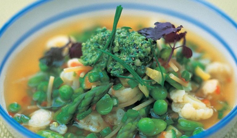 Jamie Oliver's Spring Minestrone Recipe