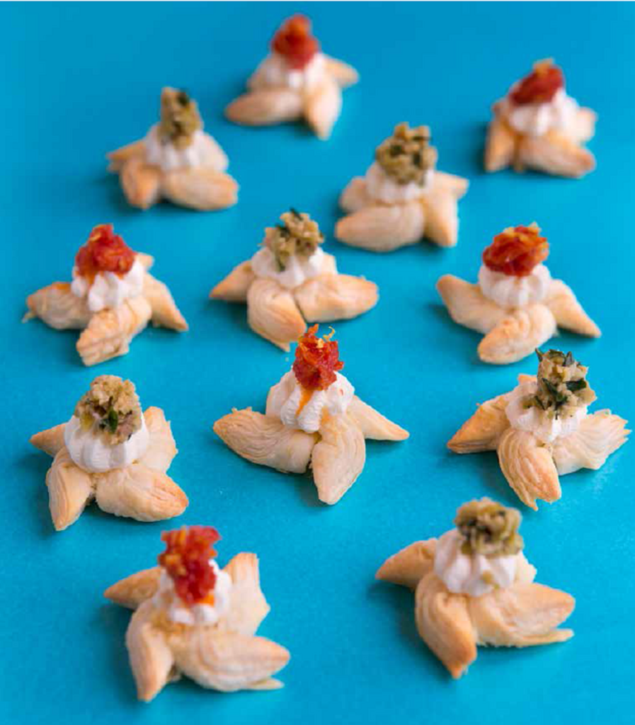 Olive and Tomato Stars