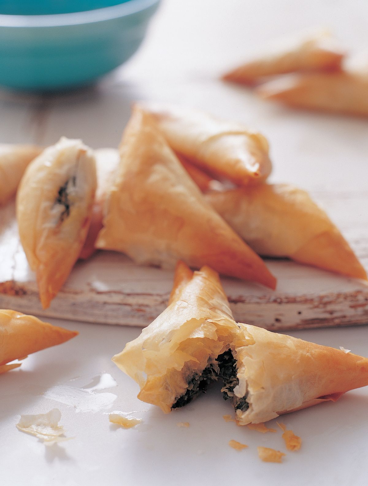 Spanakopita: Spinach, Mint and Feta Pastries