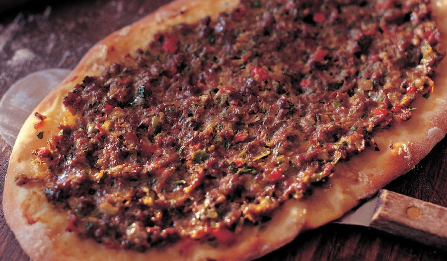 Lahmacun: Spicy Minced Lamb Flatbreads