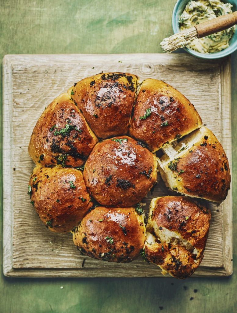 Garlic and Herb Tear-and-Share Bread