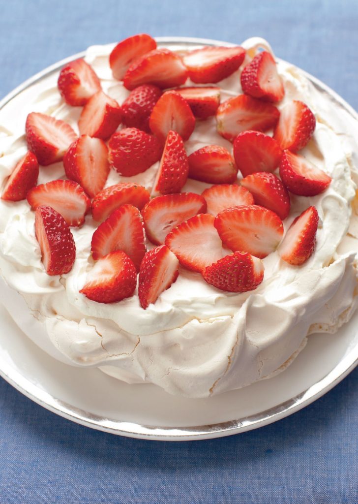 Strawberry Pavlova