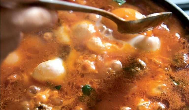 Spicy Moroccan-inspired Lamb Meatballs | One Pot Recipe