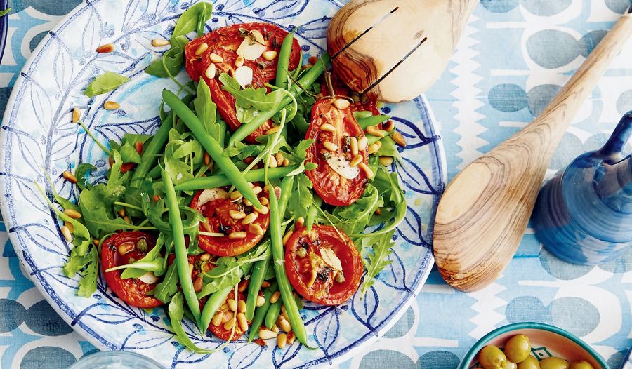 Summery Roasted Tomato Salad | Easy Picnic Recipe