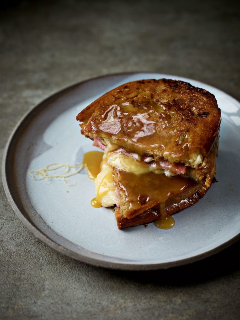 Filthy Dirty Ham and Cheese Toastie