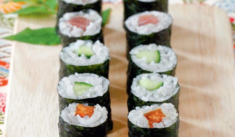 Natto Negi Maki (Natto with Chives Small Roll)