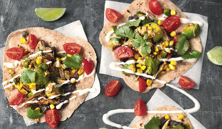 Jamie Oliver's Chicken Tacos from Super Food Family Classics