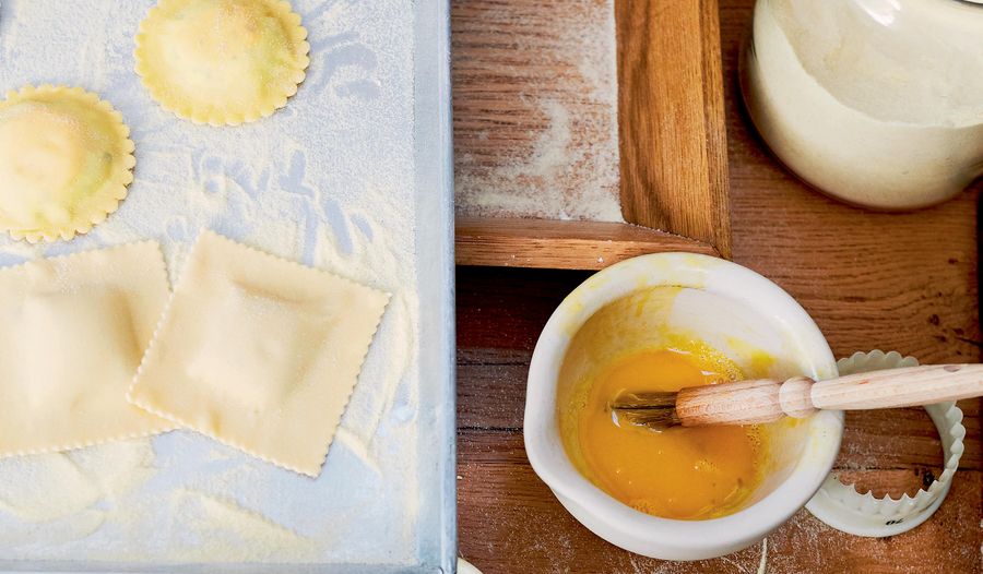 Saffron and Ricotta Ravioli Recipe | How to Make Pasta