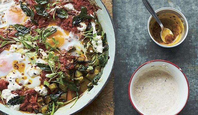 Goan Baked Eggs Recipe